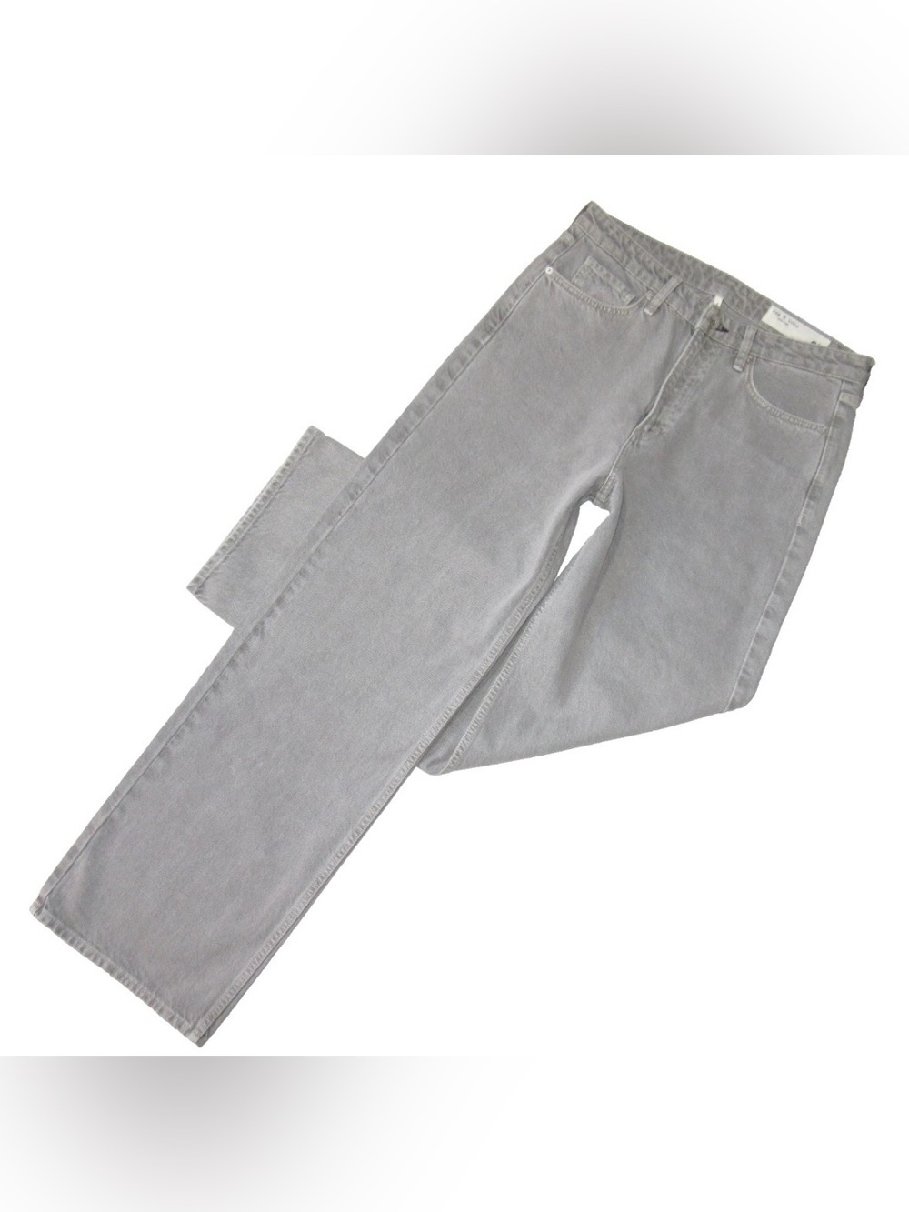 Rag & Bone Logan - Mid Rise Wide Leg - Gray 27 - Picture 2 of 5